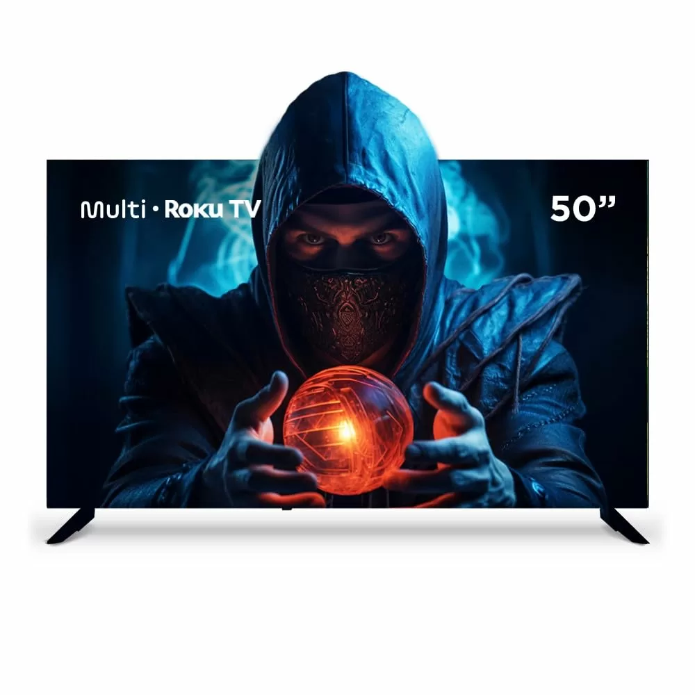 Smart TV 50" Roku Multi 4K Compatível com Alexa e Google Home - TL059M